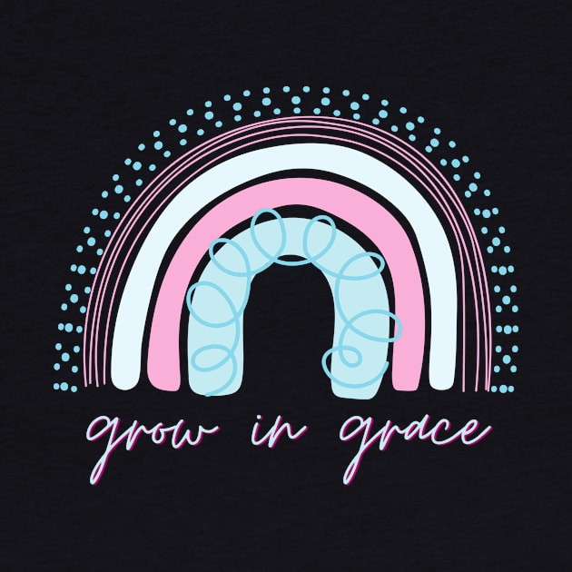 Grow in grace Christian Jesus Faith Bible Gift Verse by queensandkings